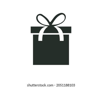 Gift icon isolated on white background. Gift icon logo in trendy design style for web site and mobile app