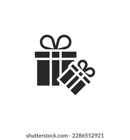 Gift icon, isolated Gift sign icon, vector illustration