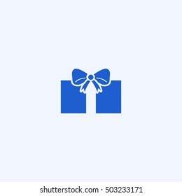 gift icon, isolated, white background