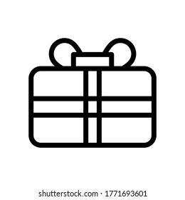 gift icon or logo isolated sign symbol vector illustration - high quality black style vector icons
