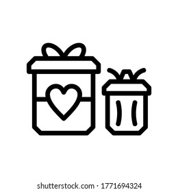 gift icon or logo isolated sign symbol vector illustration - high quality black style vector icons
