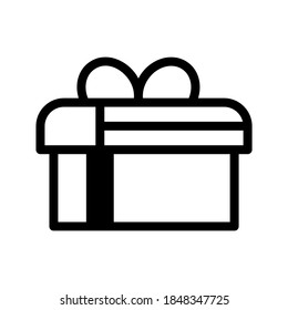 Gift icon or logo isolated sign symbol vector illustration - high quality black style vector icons
