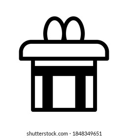 Gift icon or logo isolated sign symbol vector illustration - high quality black style vector icons
