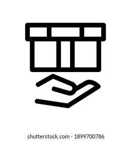 gift icon or logo isolated sign symbol vector illustration - high quality black style vector icons
