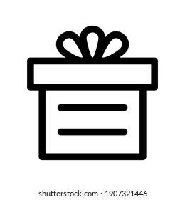 gift icon or logo isolated sign symbol vector illustration - high quality black style vector icons
