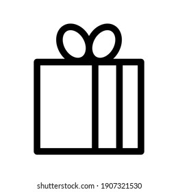 gift icon or logo isolated sign symbol vector illustration - high quality black style vector icons
