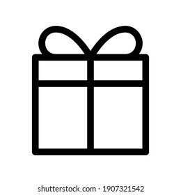 gift icon or logo isolated sign symbol vector illustration - high quality black style vector icons
