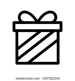 gift icon or logo isolated sign symbol vector illustration - high quality black style vector icons
