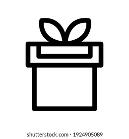 gift icon or logo isolated sign symbol vector illustration - high quality black style vector icons
