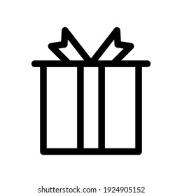 gift icon or logo isolated sign symbol vector illustration - high quality black style vector icons
