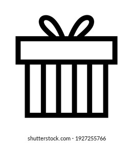 gift icon or logo isolated sign symbol vector illustration - high quality black style vector icons
