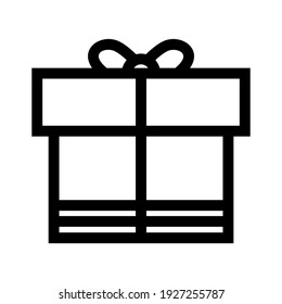 gift icon or logo isolated sign symbol vector illustration - high quality black style vector icons
