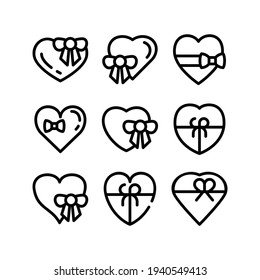 gift icon or logo isolated sign symbol vector illustration - Collection of high quality black style vector icons
