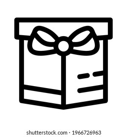 gift icon or logo isolated sign symbol vector illustration - high quality black style vector icons
