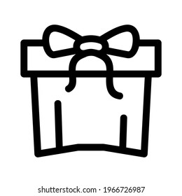 gift icon or logo isolated sign symbol vector illustration - high quality black style vector icons
