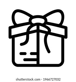 gift icon or logo isolated sign symbol vector illustration - high quality black style vector icons
