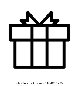 gift icon or logo isolated sign symbol vector illustration - high quality black style vector icons
