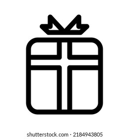 gift icon or logo isolated sign symbol vector illustration - high quality black style vector icons
