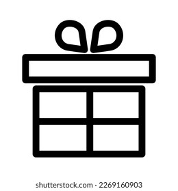 gift icon or logo isolated sign symbol vector illustration - high quality black style vector icons
