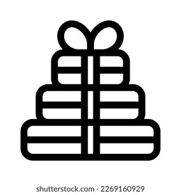 gift icon or logo isolated sign symbol vector illustration - high quality black style vector icons
