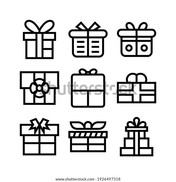 gift icon or
logo isolated sign symbol vector illustration - Collection of high
quality black style vector
icons
