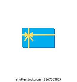 Diseño vectorial del logotipo de iconos de regalo
