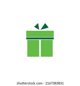 Gift icon logo vector design