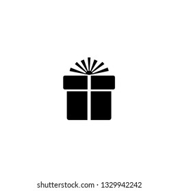 gift icon on a white background