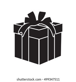 gift icon on the white background