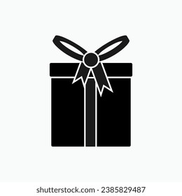 Gift Icon. Parcel Symbol - Vector, Sign for Design, Presentation, Website or Apps Elements.