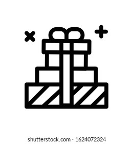 Gift Icon, Present Icons Vector Design