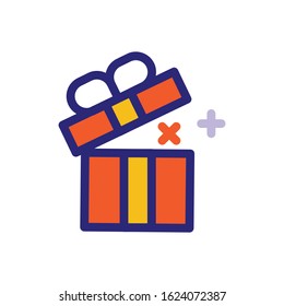 Gift Icon, Present Icons Vector Design