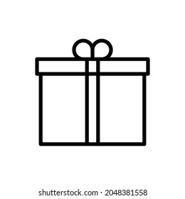 gift icon, present icon vector illustration