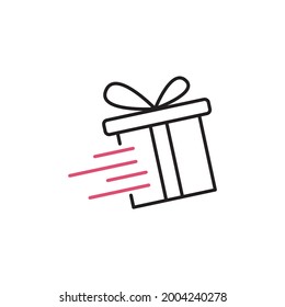 icono de regalo. símbolo de conjunto de regalo elementos vectoriales para web infográfica.