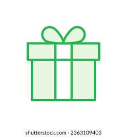 Gift icon set. gift vector icon. birthday gift
