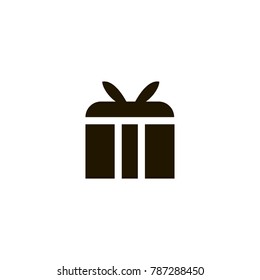 gift icon. sign design