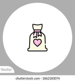 Gift icon sign vector,Symbol, logo illustration for web and mobile