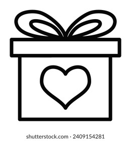 gift icon simple art illustration vector