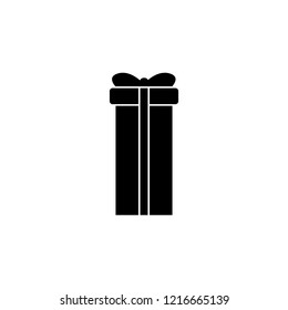 gift icon. Simple glyph vector of party set for UI and UX, website or mobile application on white background
