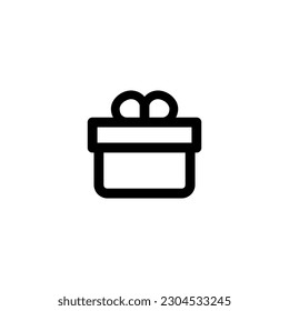Gift icon simple vector perfect illustration