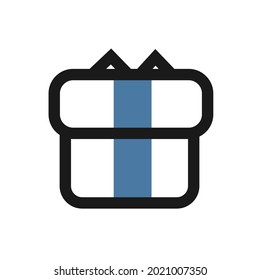 Geschenksymbol oder Symboldesign