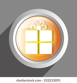 gift icon symbol design, vector illustration graphic