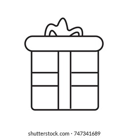 gift icon symbols outline