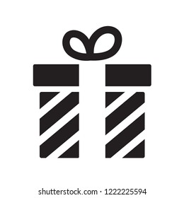 gift icon in trendy flat style 