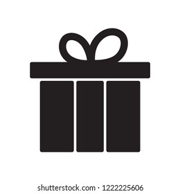 gift icon in trendy flat style 