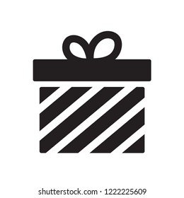 gift icon in trendy flat style 