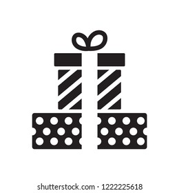 gift icon in trendy flat style 