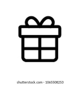 gift icon vector