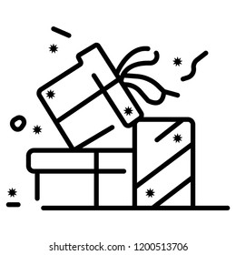 gift icon vector