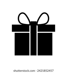 Gift icon vector. gift vector icon. birthday gift